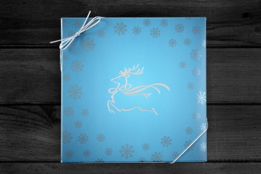 Blue Reindeer Box